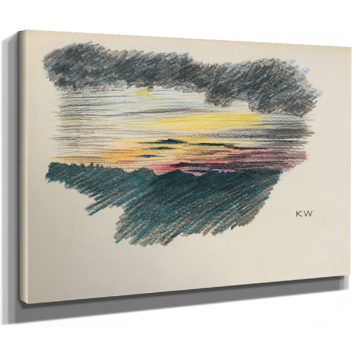 Naturstudie Xlvi 1924 By Karl Wiener