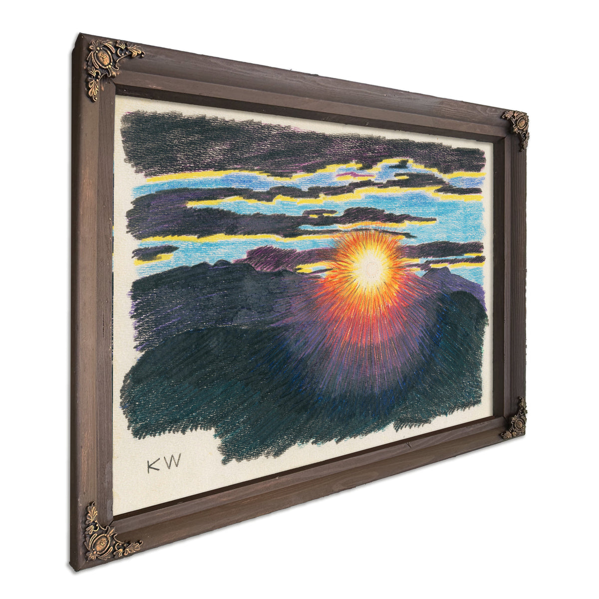 Naturstudie Xvi 1924 By Karl Wiener