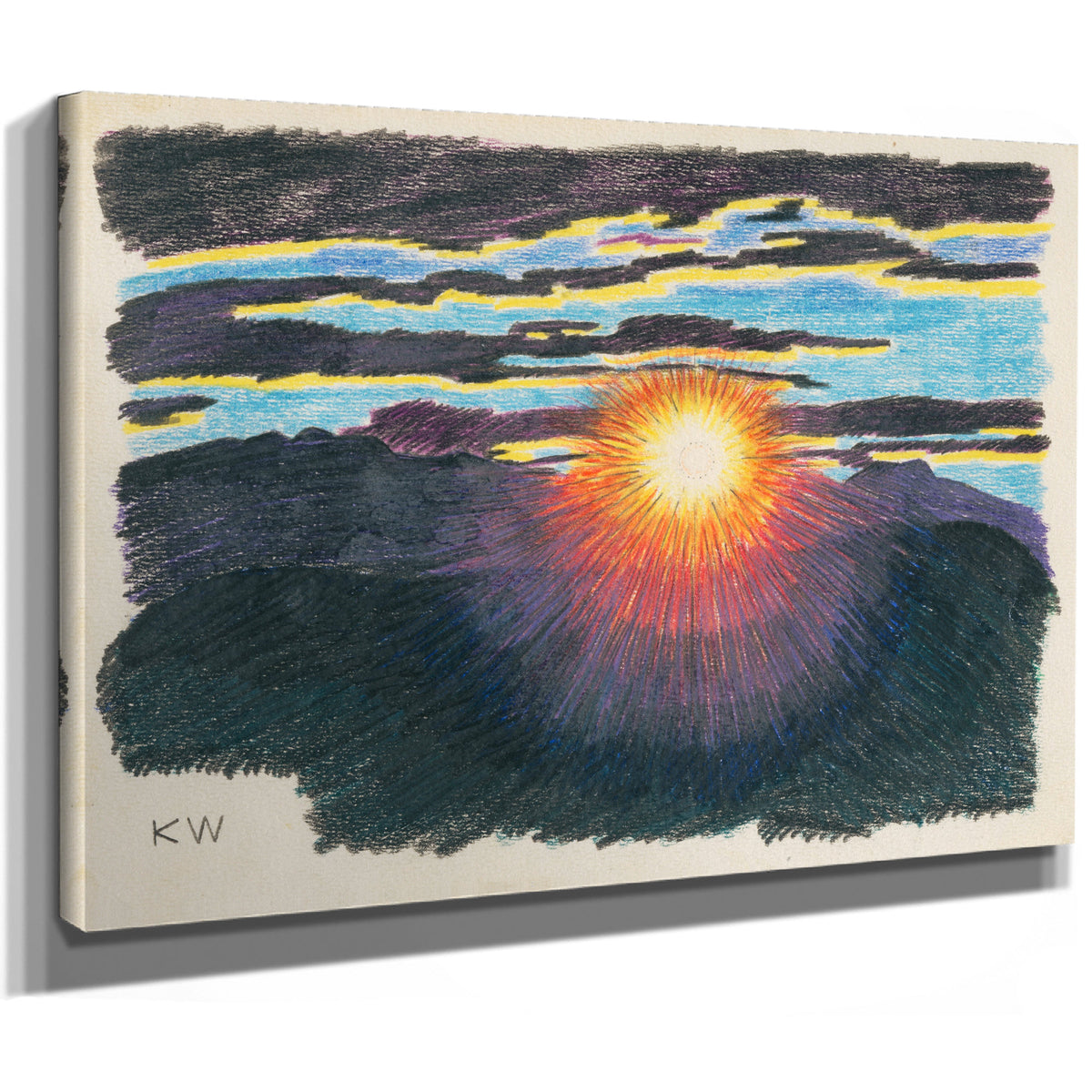 Naturstudie Xvi 1924 By Karl Wiener