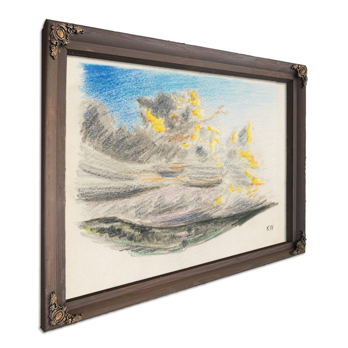 Naturstudie Xx 1924 By Karl Wiener