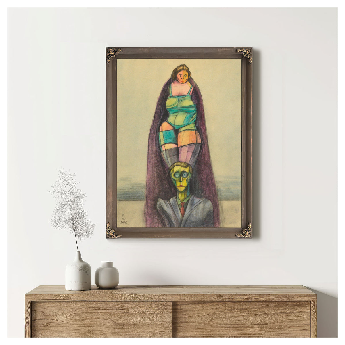 Untitled 1942 By Karl Wiener