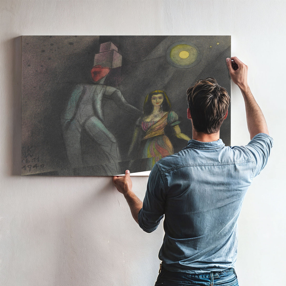 Ohne Titel Aus Die 150 Blatter Iii By Karl Wiener