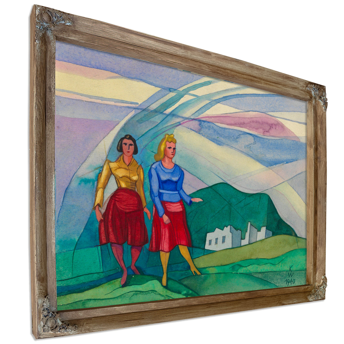 Ohne Titel Aus Die 150 Blatter Ix 1940 By Karl Wiener