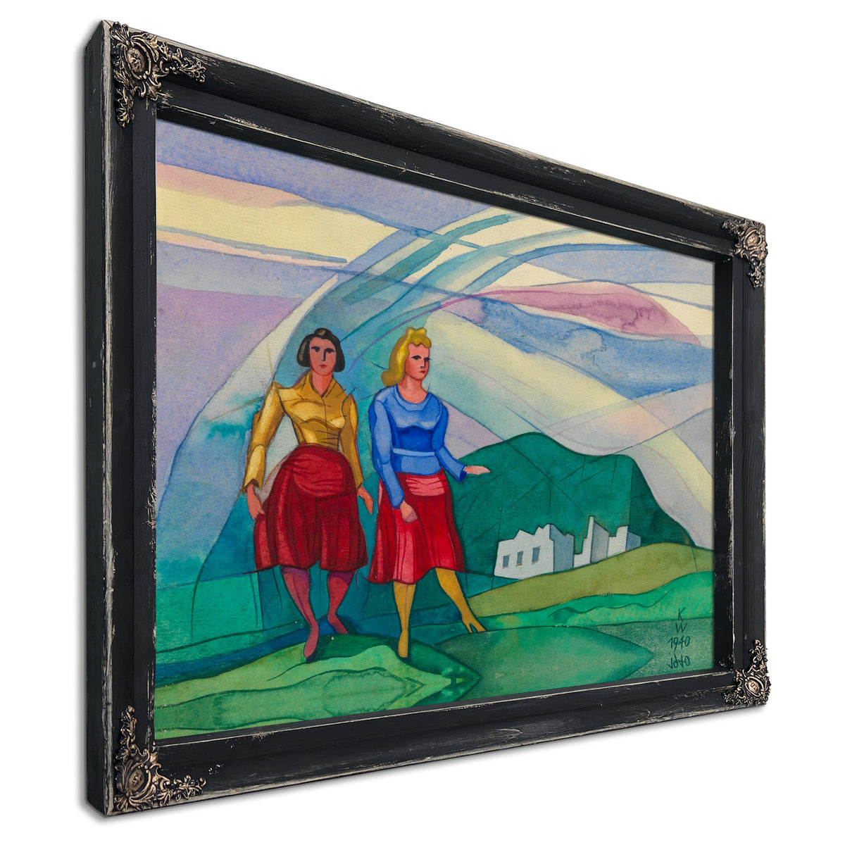 Ohne Titel Aus Die 150 Blatter Ix 1940 By Karl Wiener