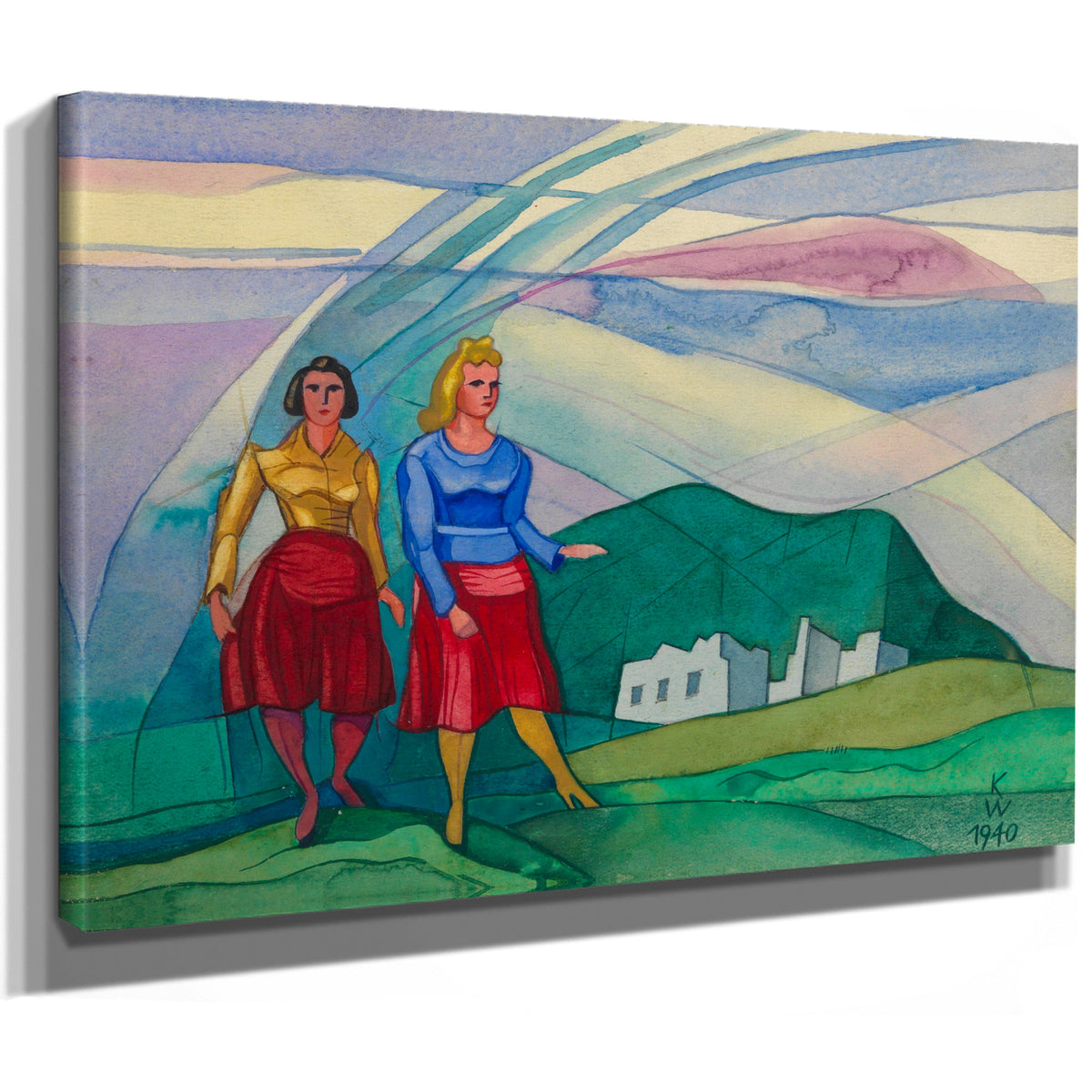 Ohne Titel Aus Die 150 Blatter Ix 1940 By Karl Wiener