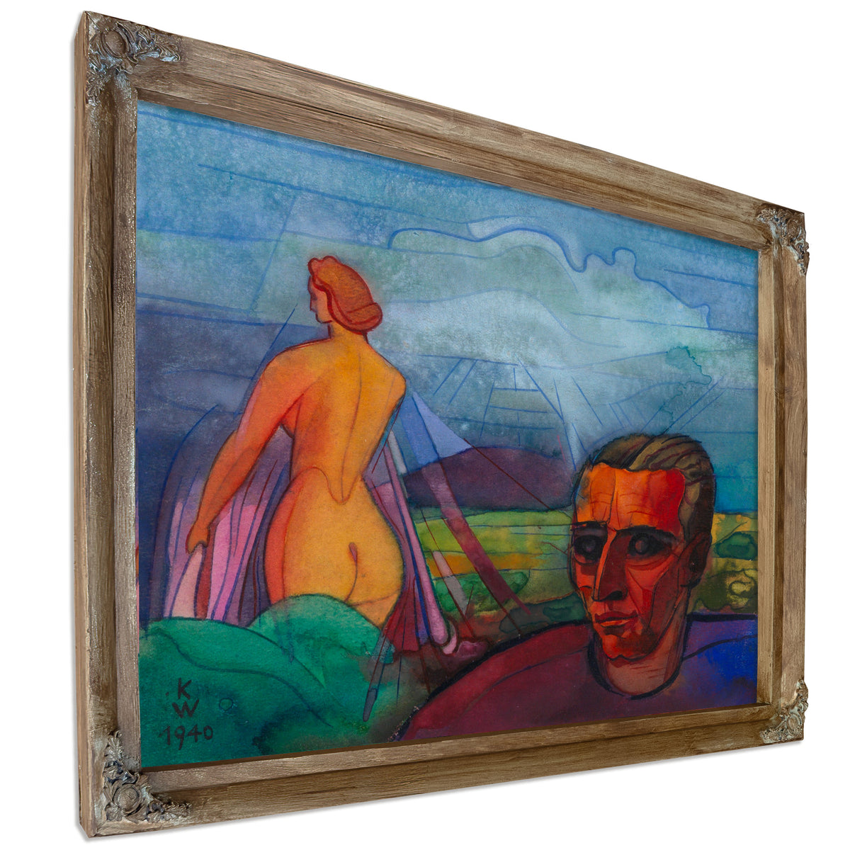 Ohne Titel Aus Die 150 Blatter X 1940 By Karl Wiener