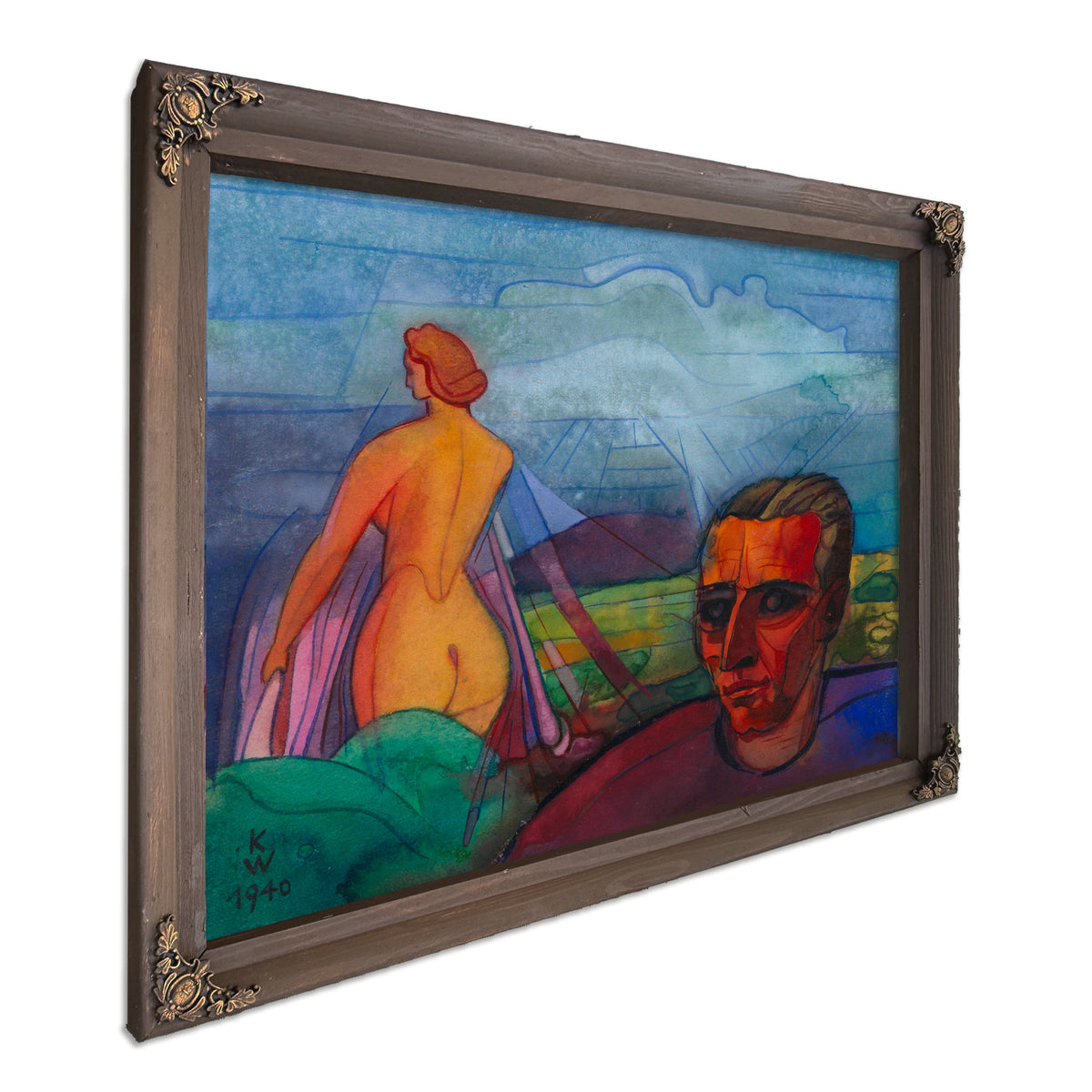 Ohne Titel Aus Die 150 Blatter X 1940 By Karl Wiener