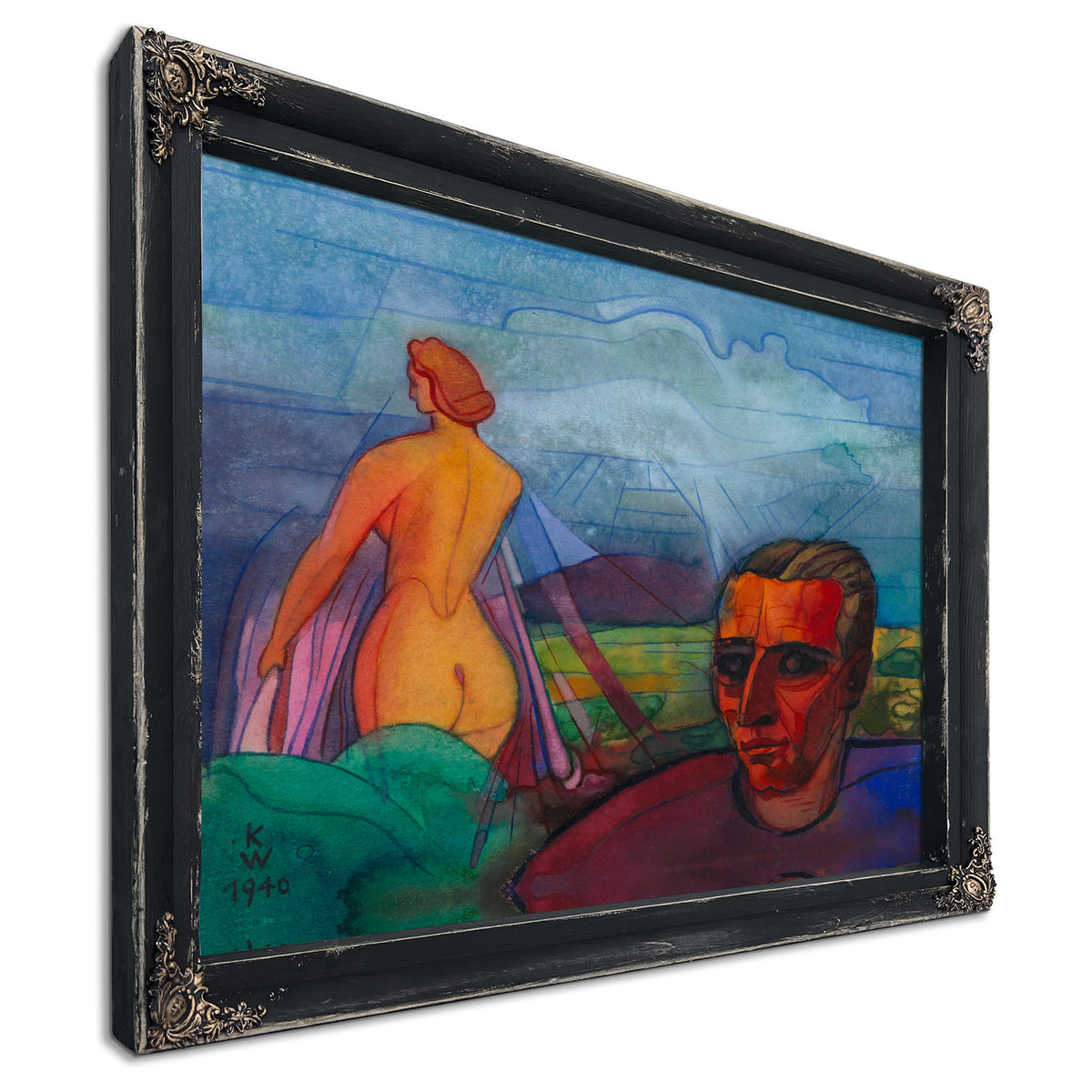 Ohne Titel Aus Die 150 Blatter X 1940 By Karl Wiener