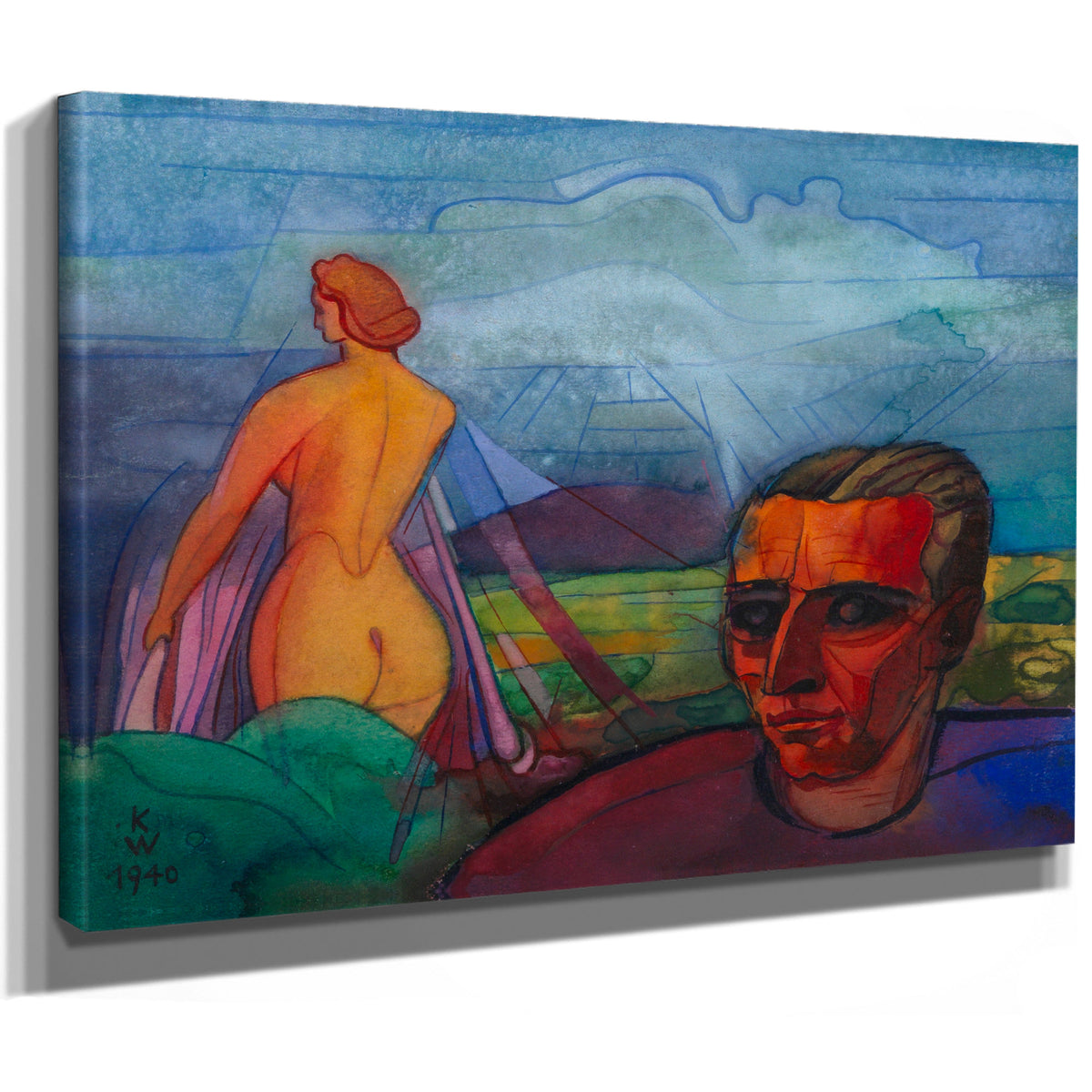 Ohne Titel Aus Die 150 Blatter X 1940 By Karl Wiener