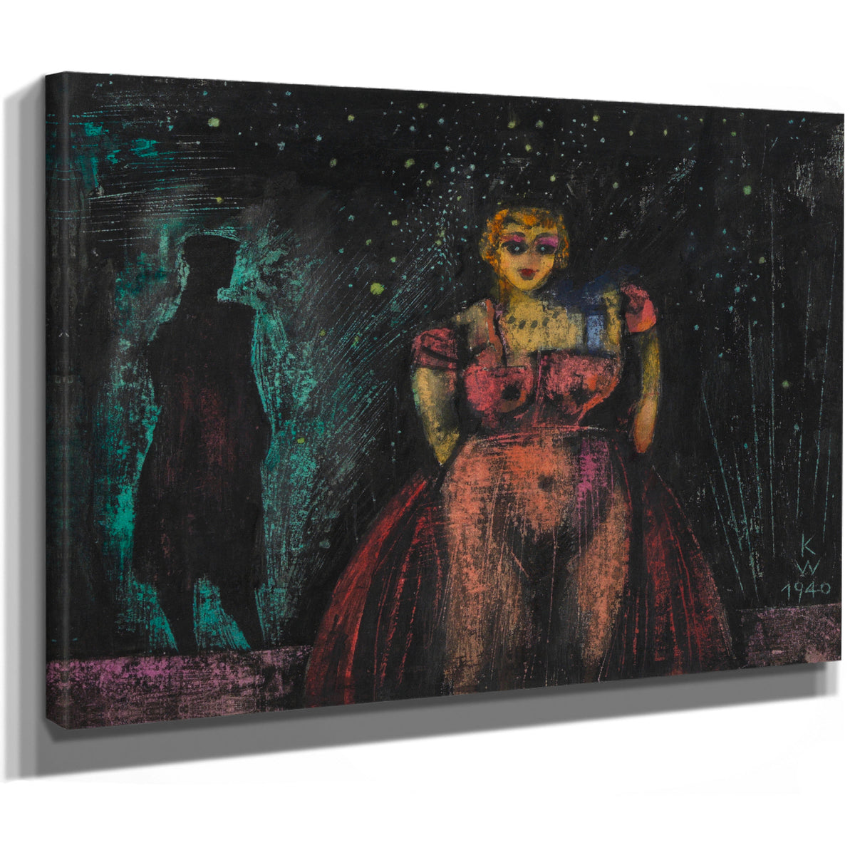 Ohne Titel Aus Die 150 Blatter Xi 1940 By Karl Wiener