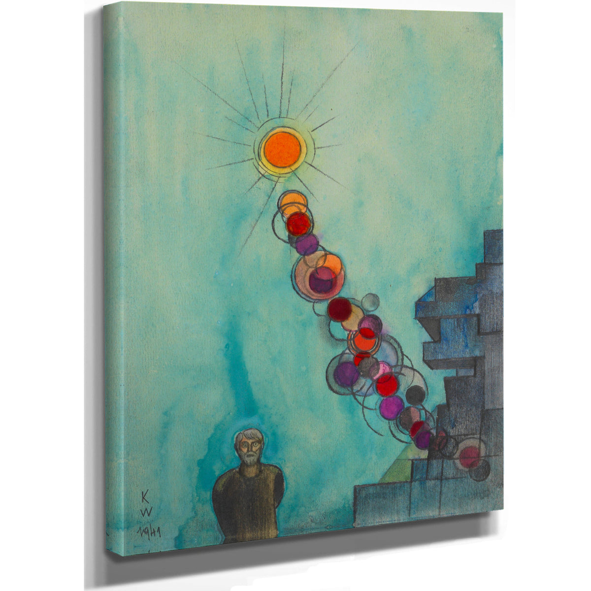 Untitled Aus Die 150 Blatter Xxvii By Karl Wiener