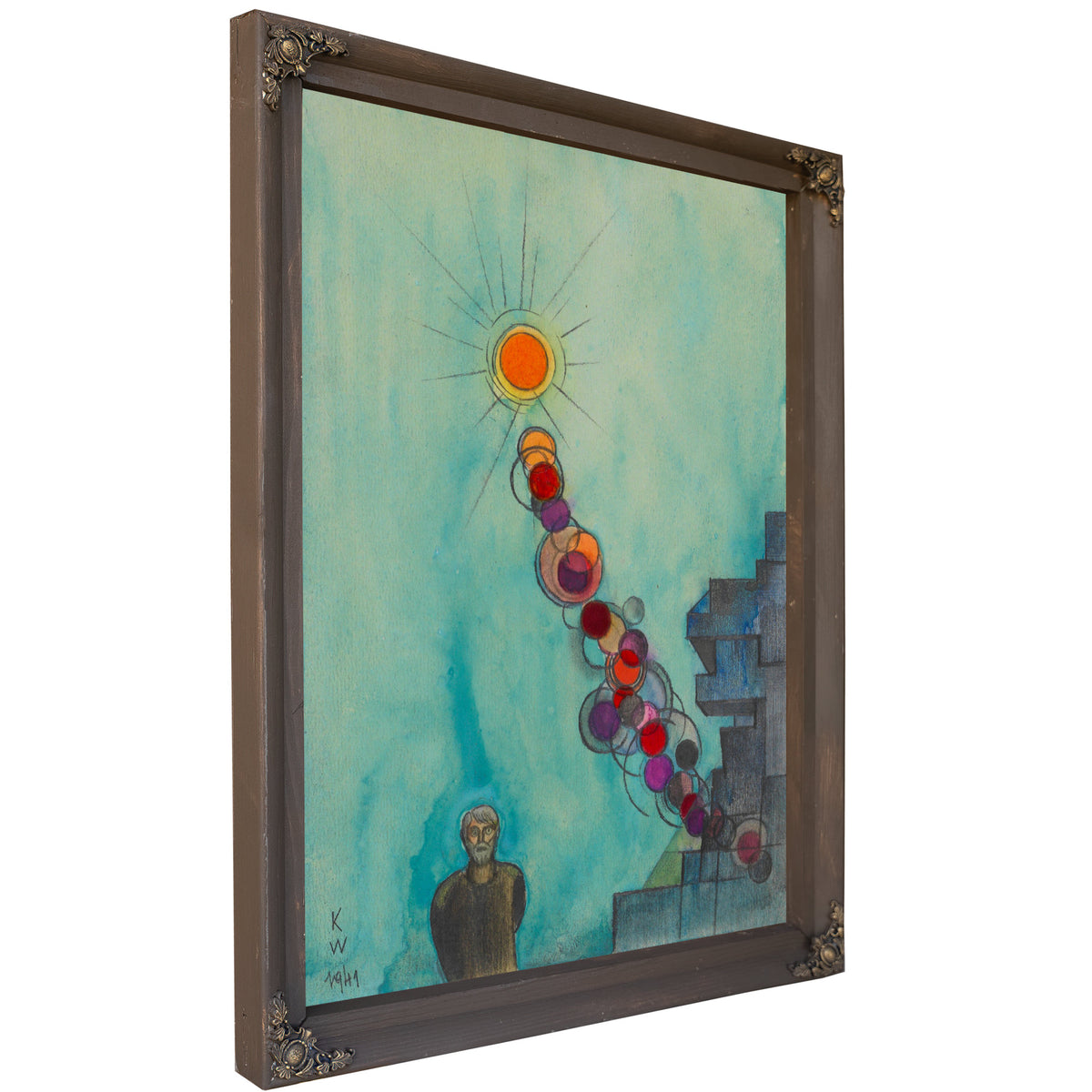 Untitled Aus Die 150 Blatter Xxvii By Karl Wiener