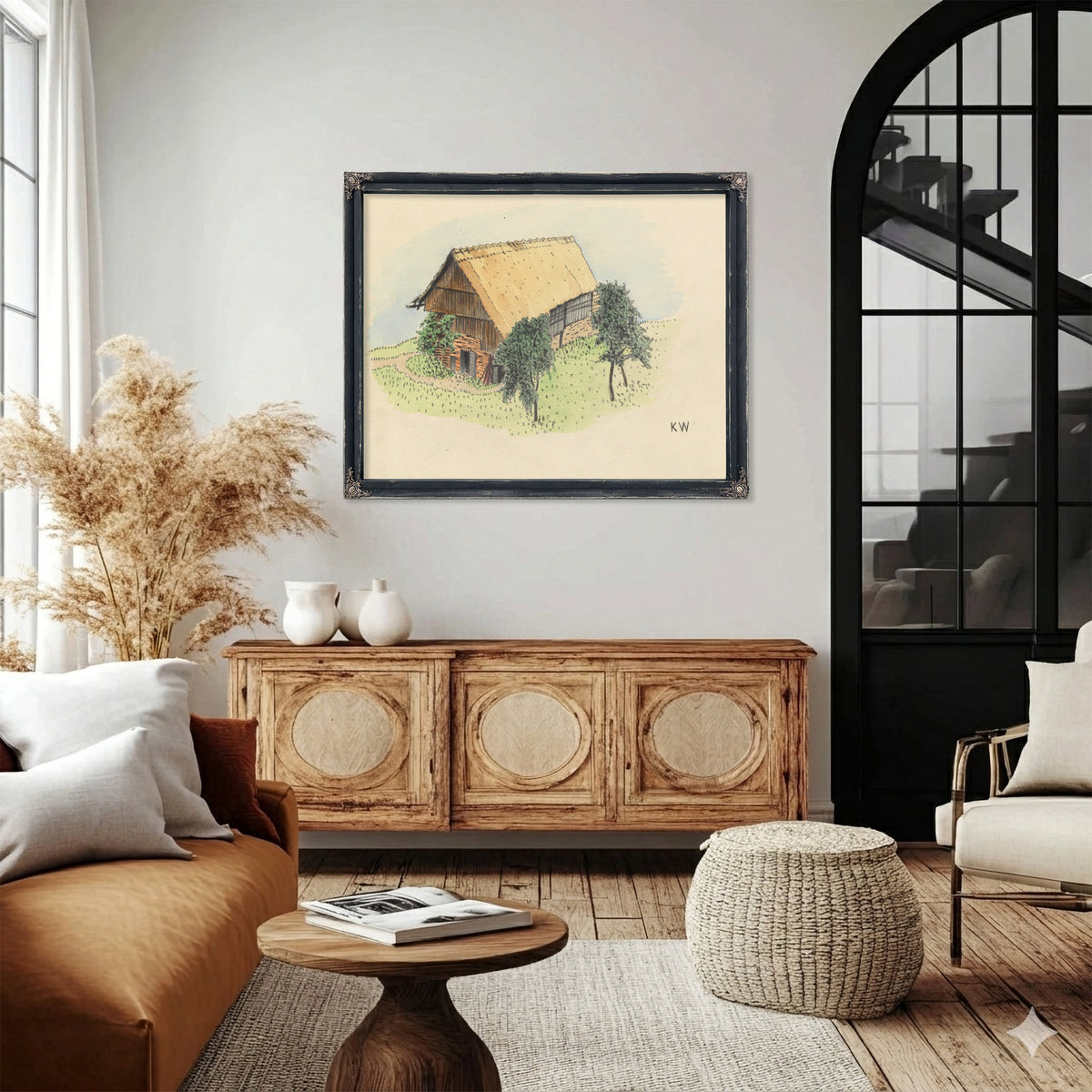 Ohne Titel Bauernhaus Around 1924 02 By Karl Wiener