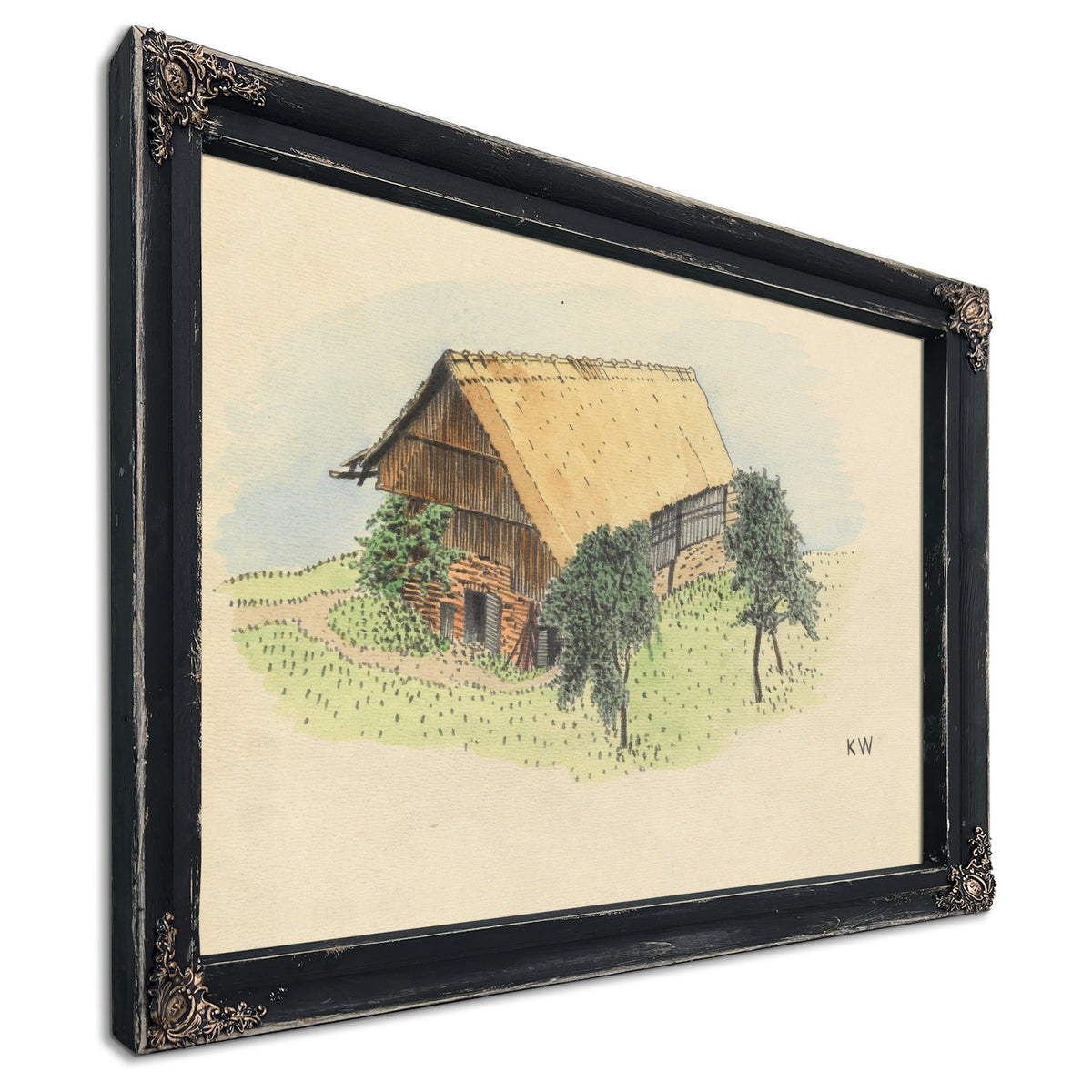 Ohne Titel Bauernhaus Around 1924 02 By Karl Wiener
