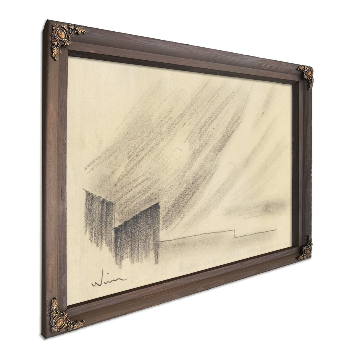 Ohne Titel Bleistiftskizze Around 1930 By Karl Wiener