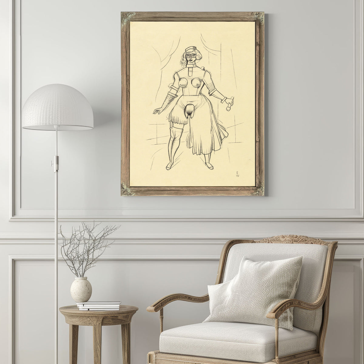 Untitled Domina By Karl Wiener
