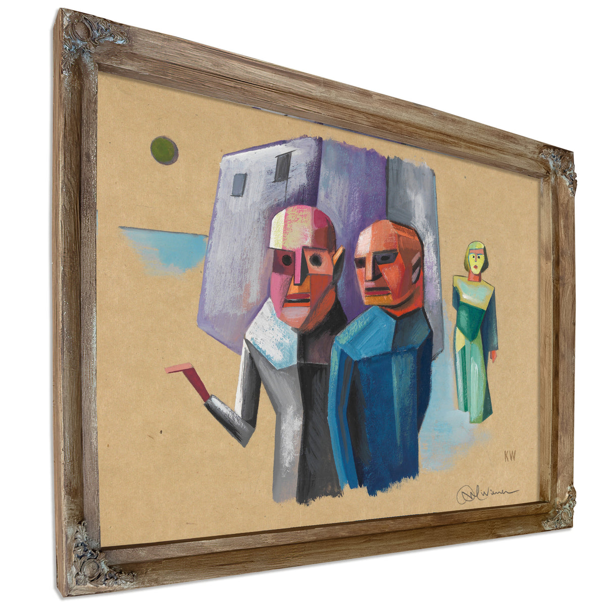 Ohne Titel Figurenstudie Around 1932 By Karl Wiener