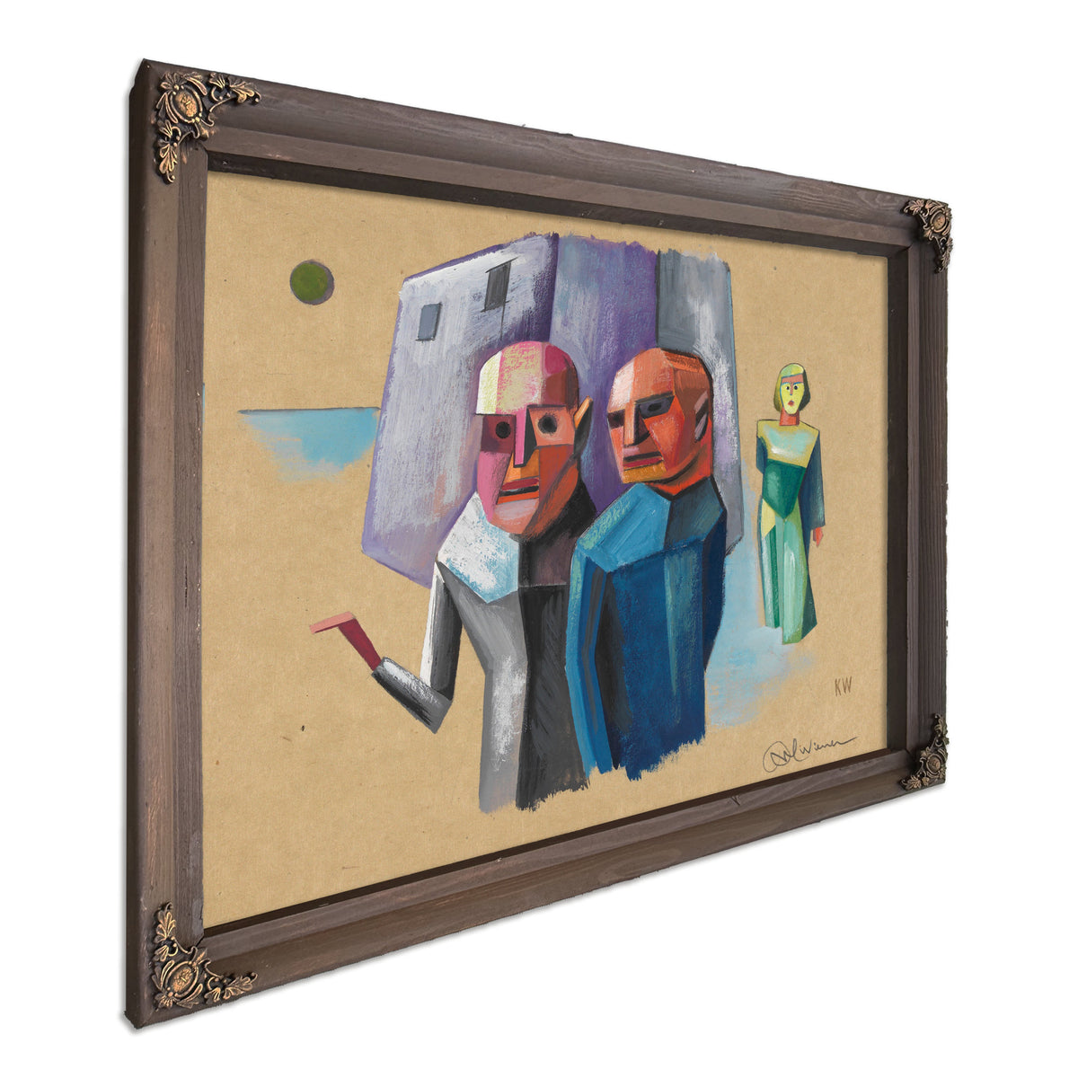 Ohne Titel Figurenstudie Around 1932 By Karl Wiener