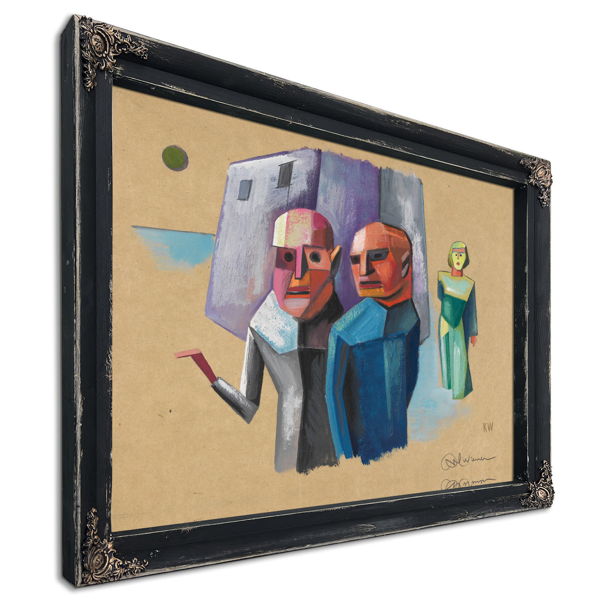 Ohne Titel Figurenstudie Around 1932 By Karl Wiener