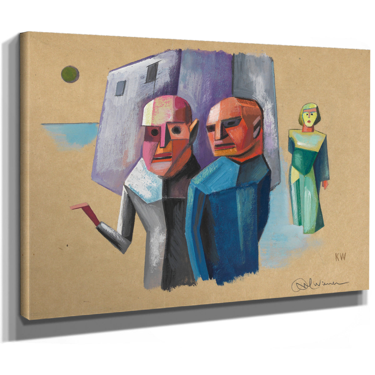 Ohne Titel Figurenstudie Around 1932 By Karl Wiener