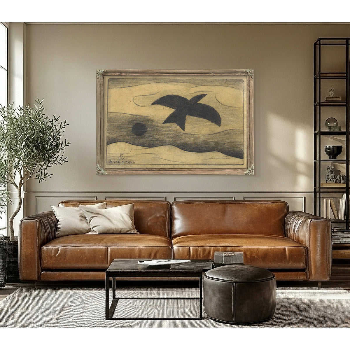 Ohne Titel Fliegender Vogel Aus Die By Karl Wiener