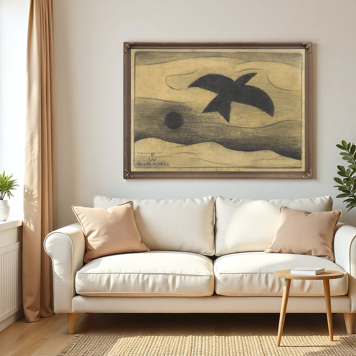 Ohne Titel Fliegender Vogel Aus Die By Karl Wiener