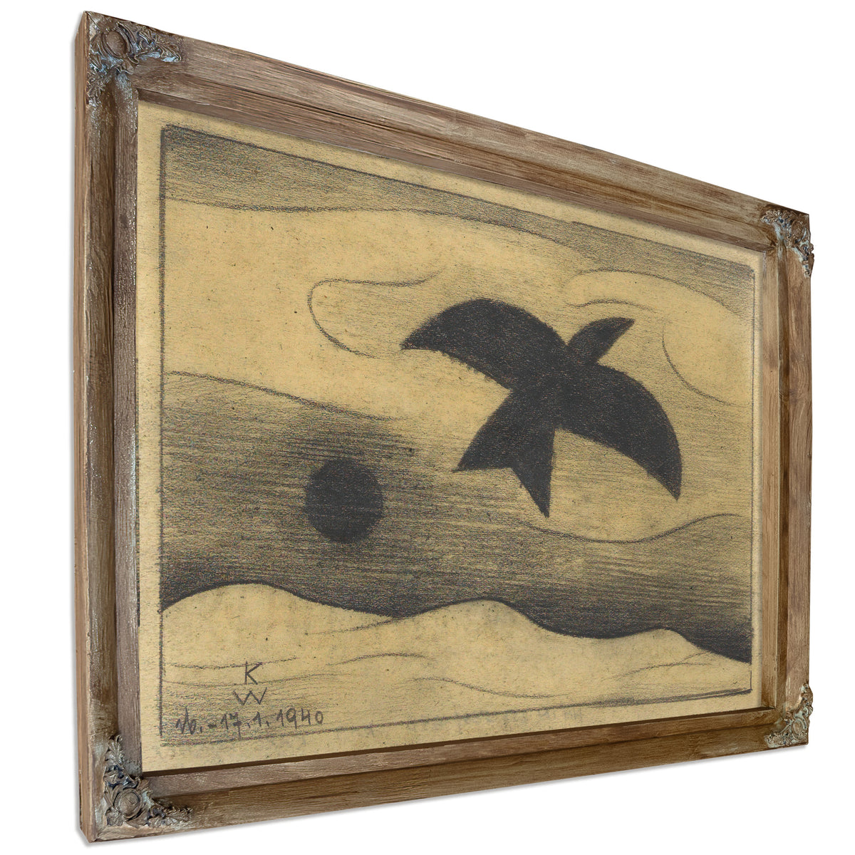 Ohne Titel Fliegender Vogel Aus Die By Karl Wiener