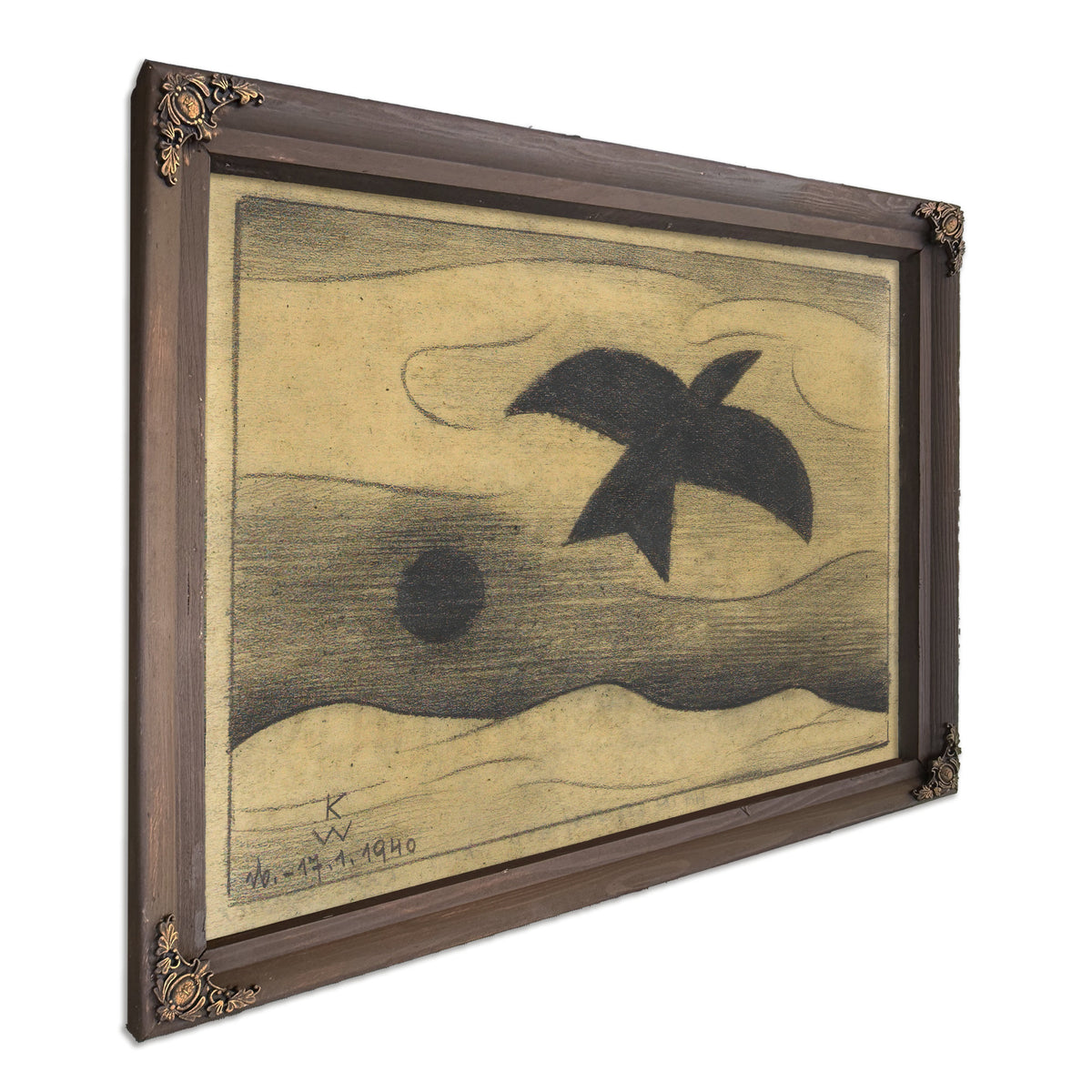 Ohne Titel Fliegender Vogel Aus Die By Karl Wiener