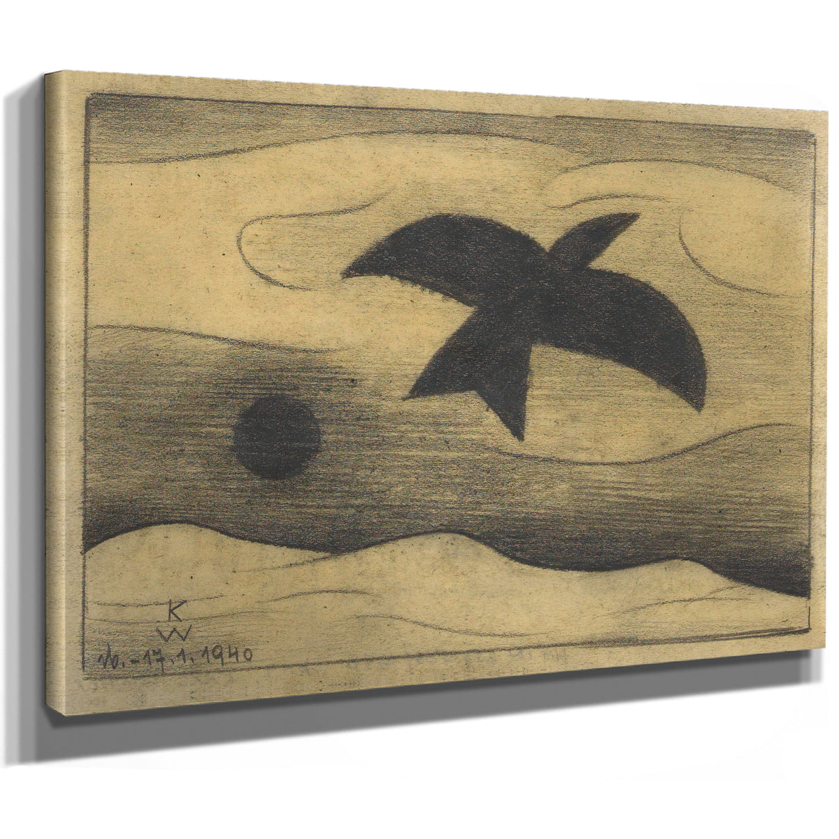 Ohne Titel Fliegender Vogel Aus Die By Karl Wiener