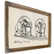 Ohne Titel Frau Beim Arbeiten 1918 By Karl Wiener