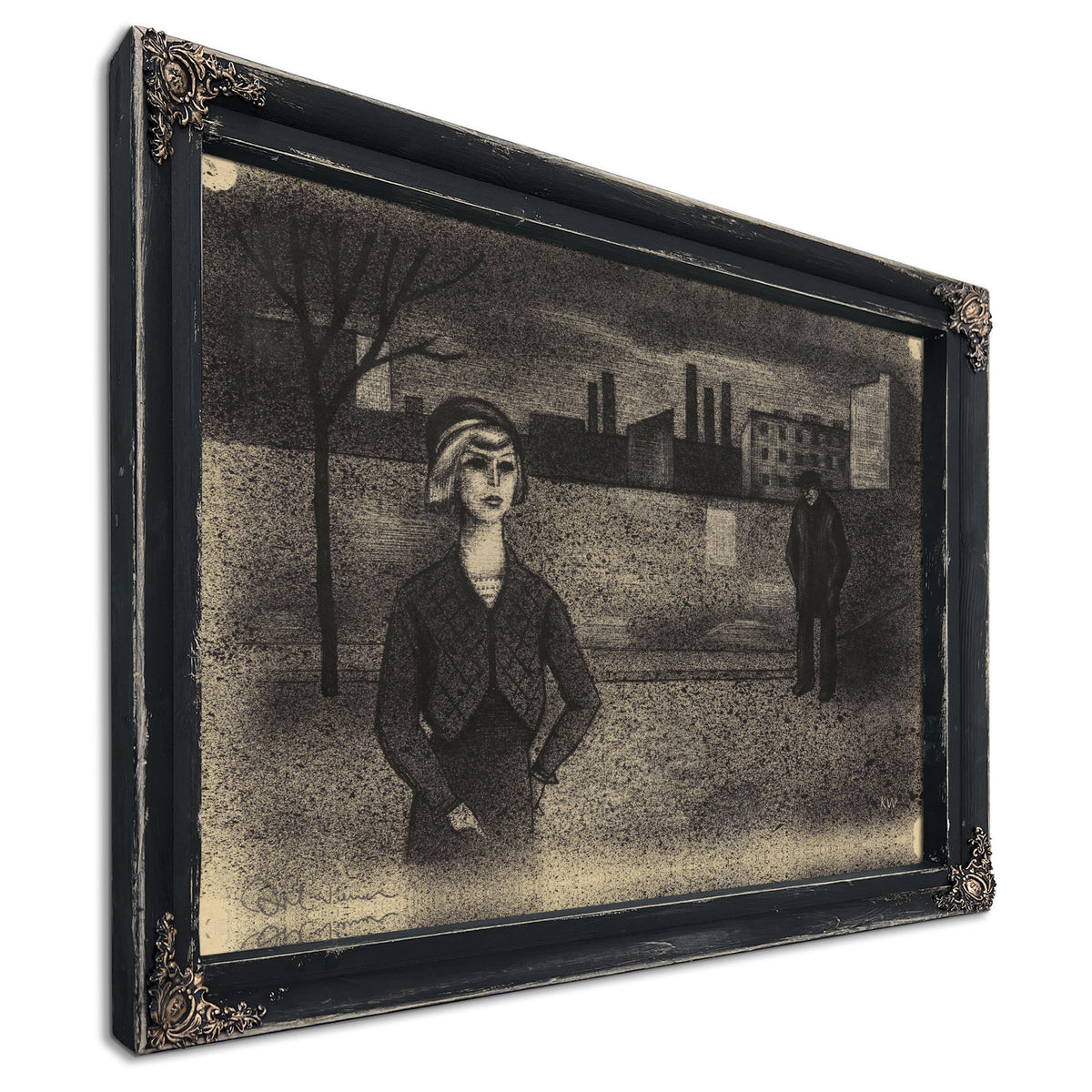 Ohne Titel Frau Mann By Karl Wiener