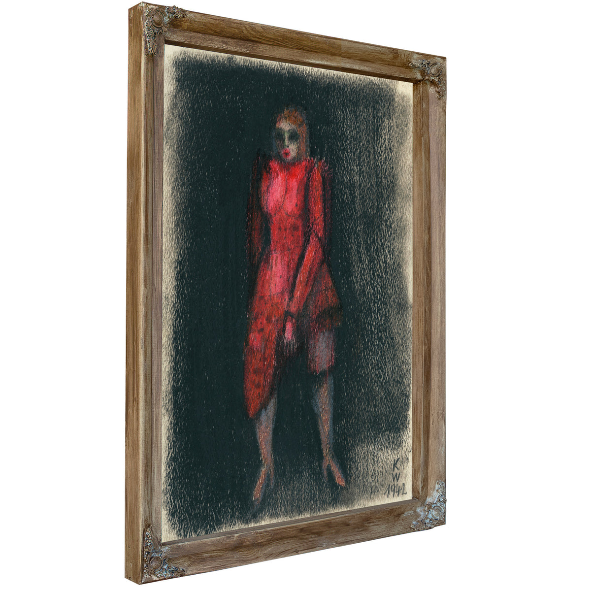Untitled Frauenfigur 1942 By Karl Wiener