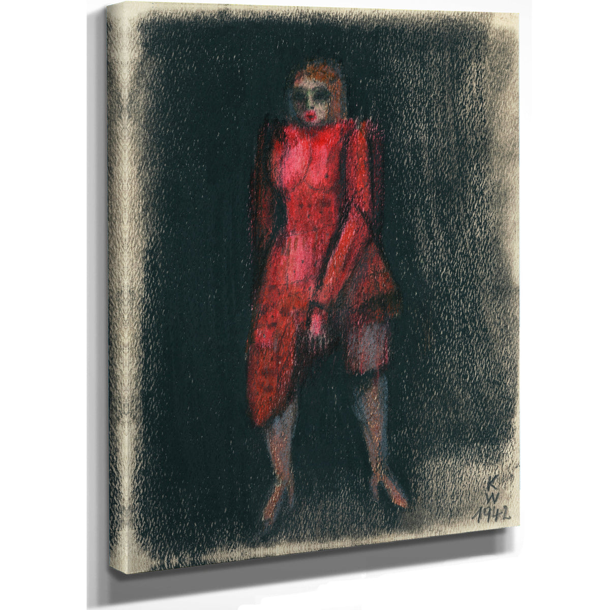 Untitled Frauenfigur 1942 By Karl Wiener