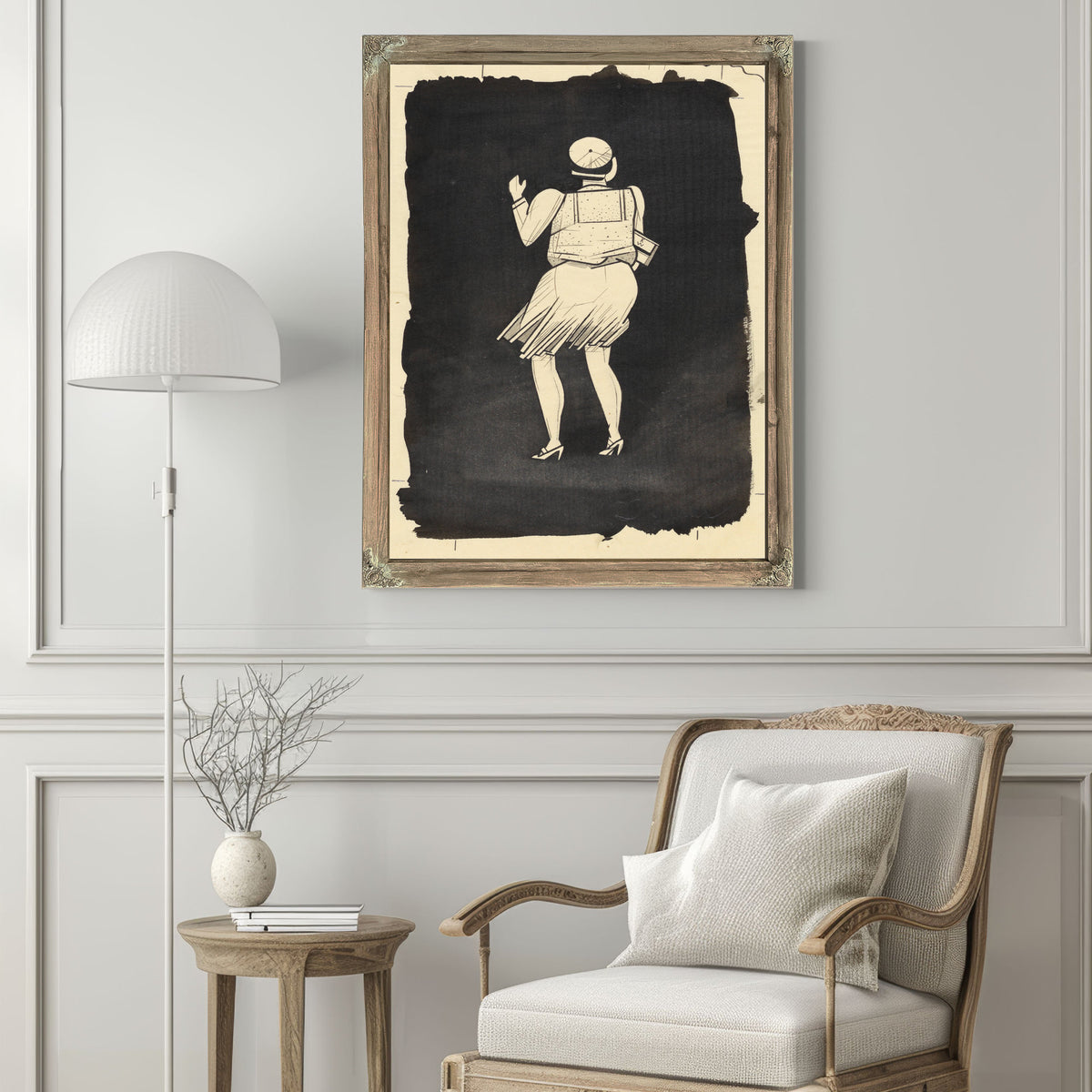 Untitled Frauenfigur Ca 1933 By Karl Wiener