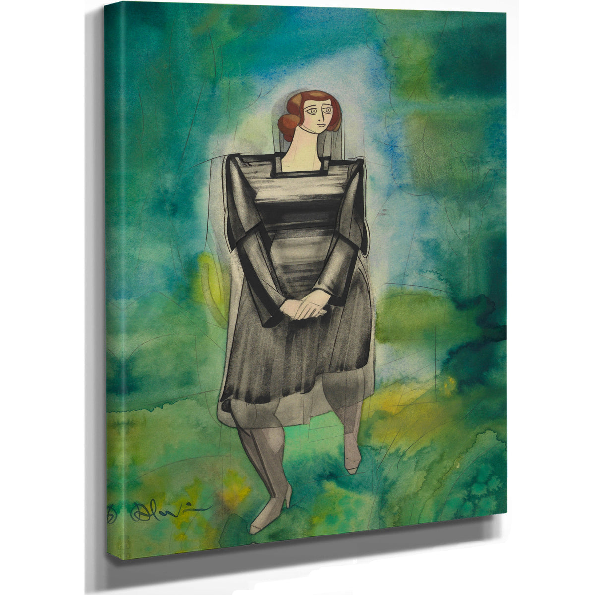 Untitled Frauenfigur Ca 1940 By Karl Wiener