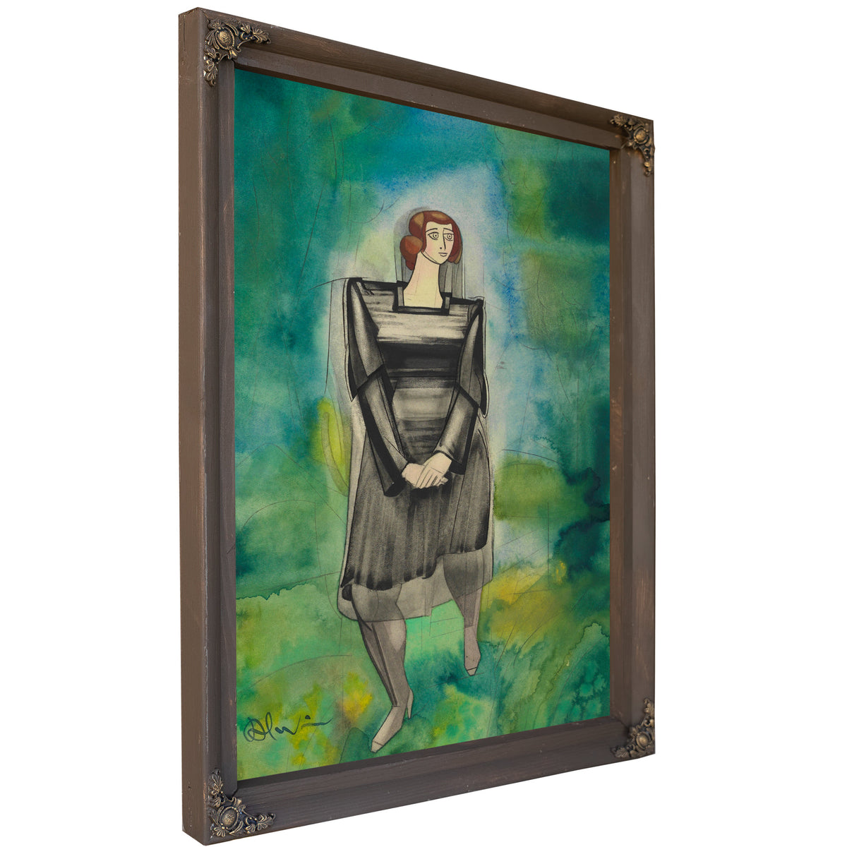 Untitled Frauenfigur Ca 1940 By Karl Wiener