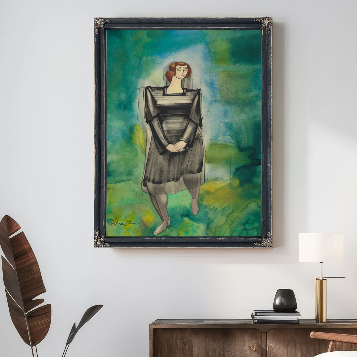 Untitled Frauenfigur Ca 1940 By Karl Wiener