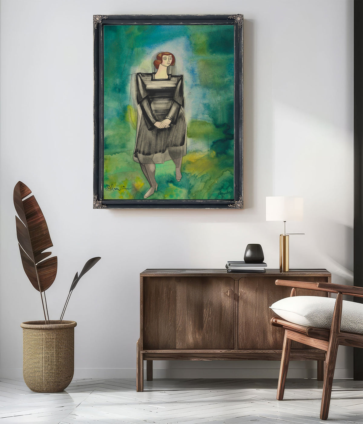 Untitled Frauenfigur Ca 1940 By Karl Wiener