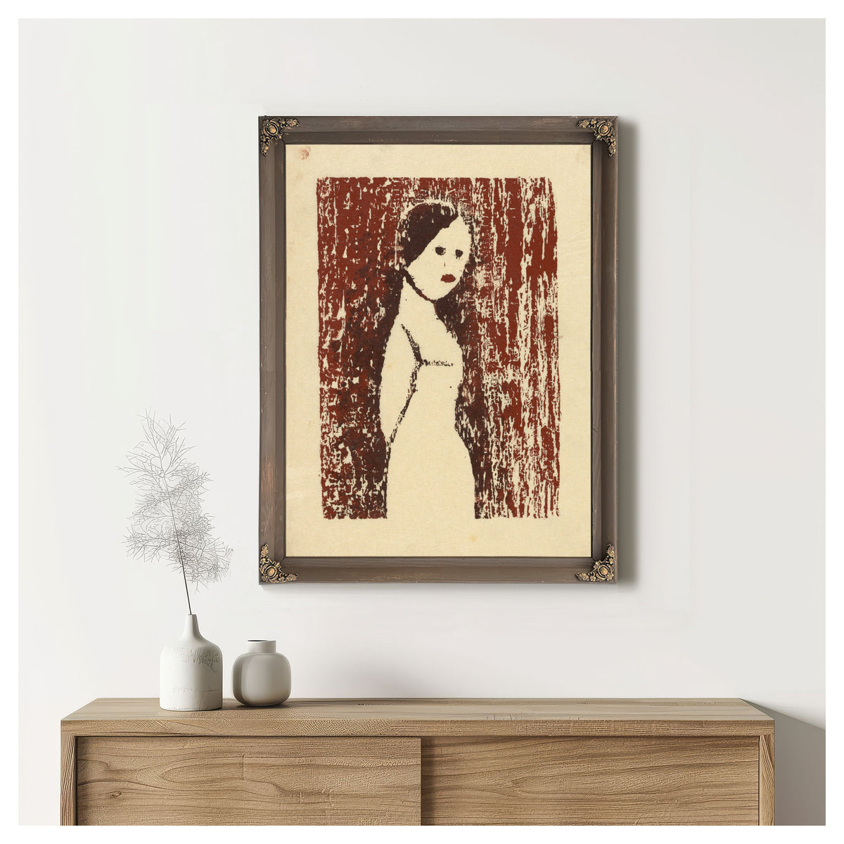 Untitled Frauenfigur Ii Around 1930 By Karl Wiener