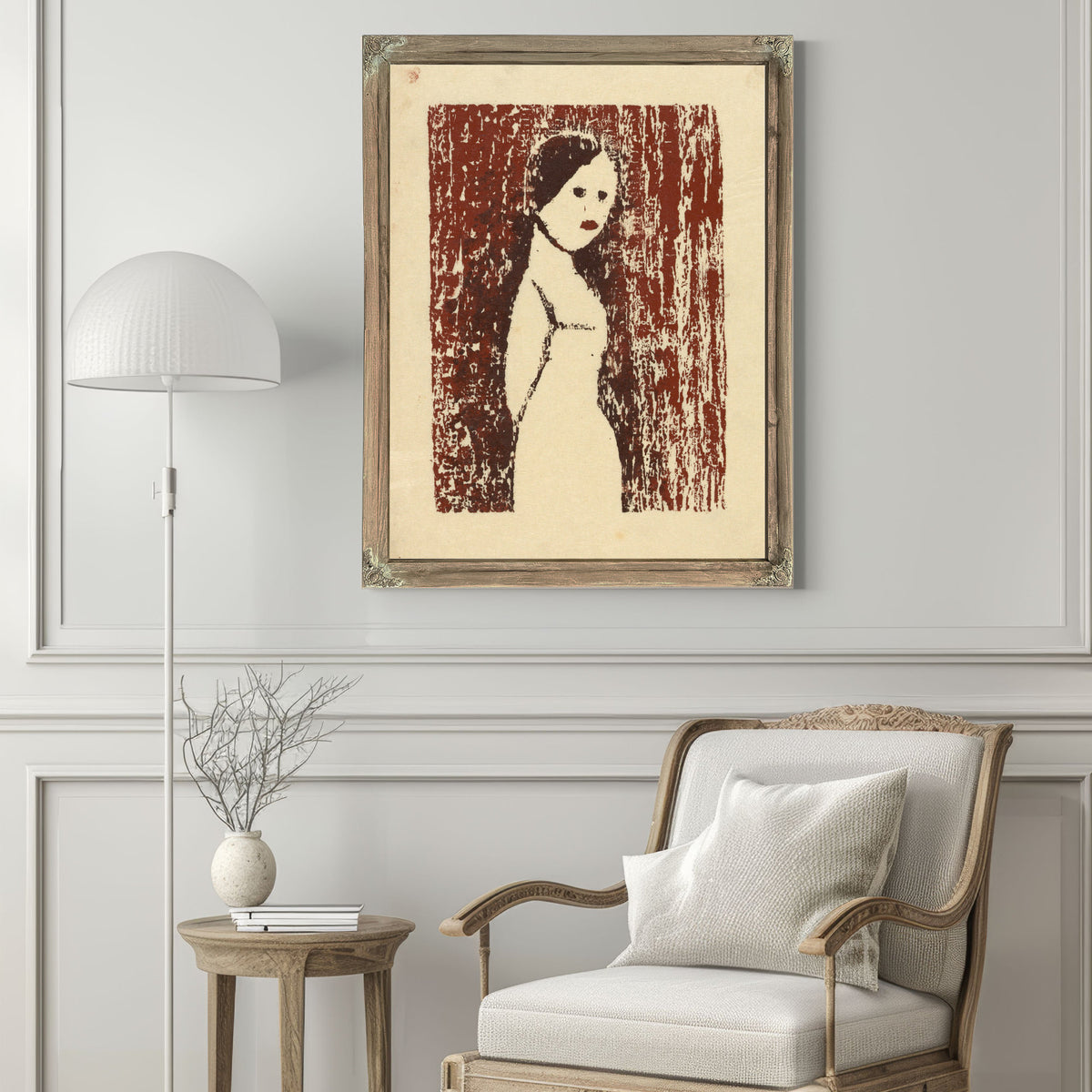Untitled Frauenfigur Ii Around 1930 By Karl Wiener