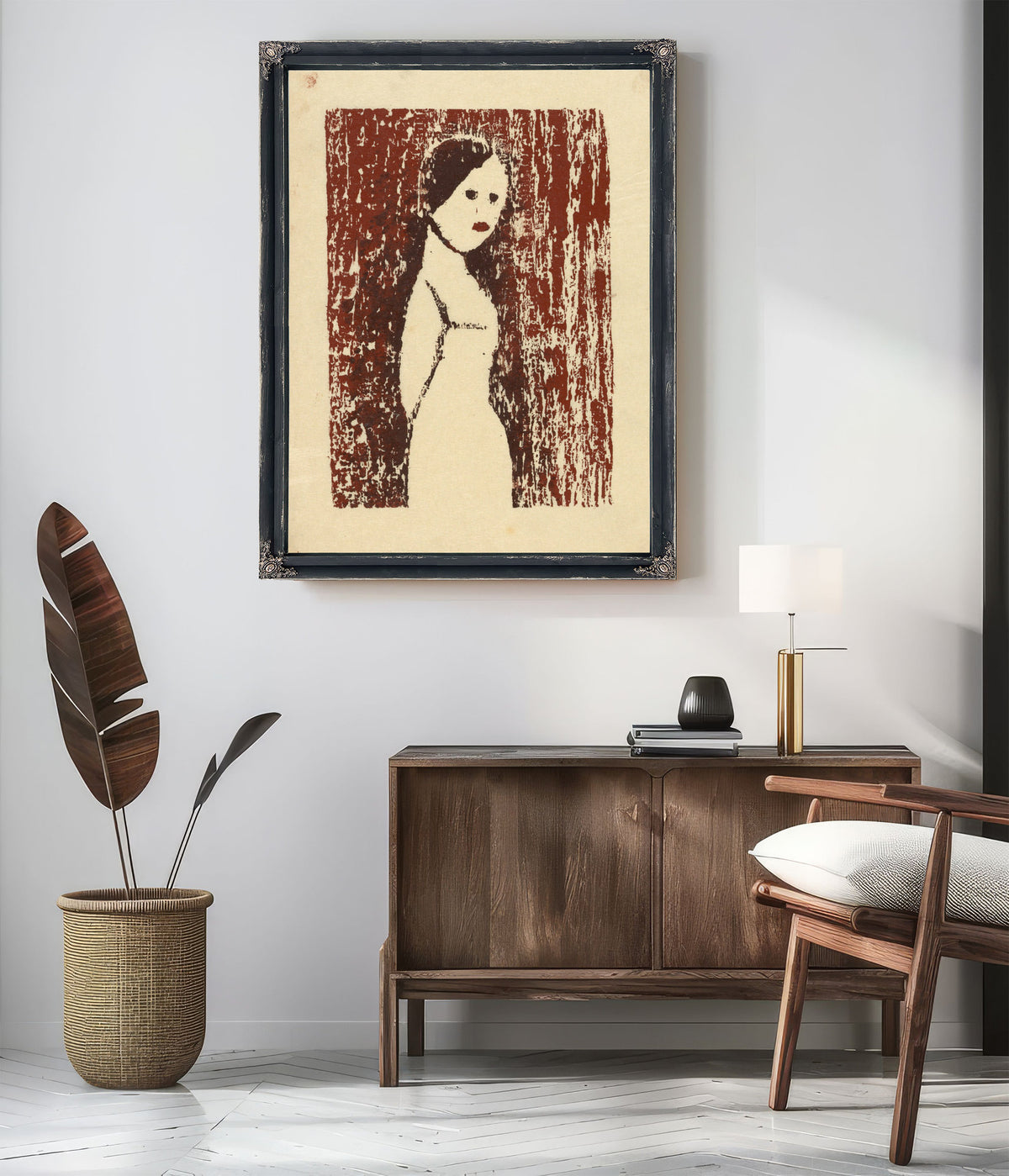 Untitled Frauenfigur Ii Around 1930 By Karl Wiener