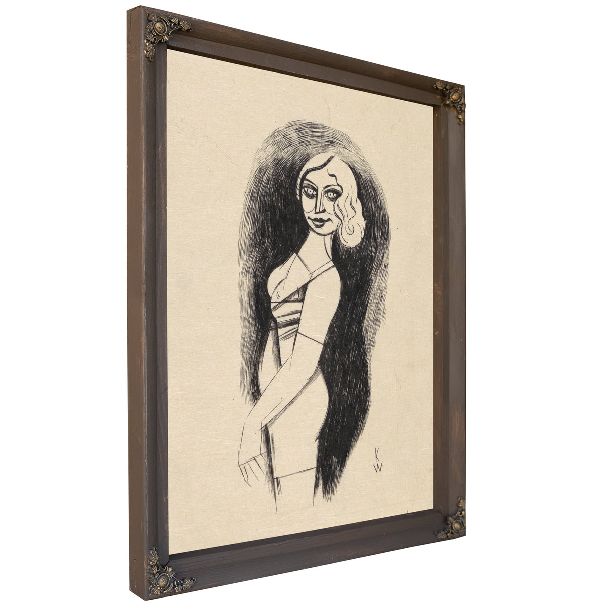 Untitled Frauenfigur Iii By Karl Wiener