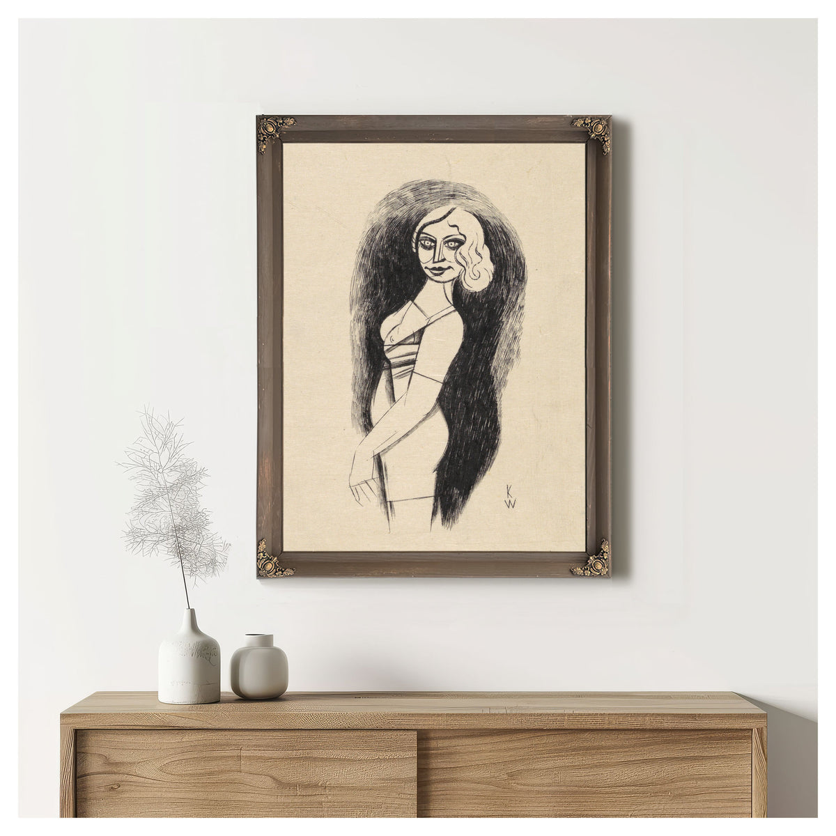 Untitled Frauenfigur Iii By Karl Wiener