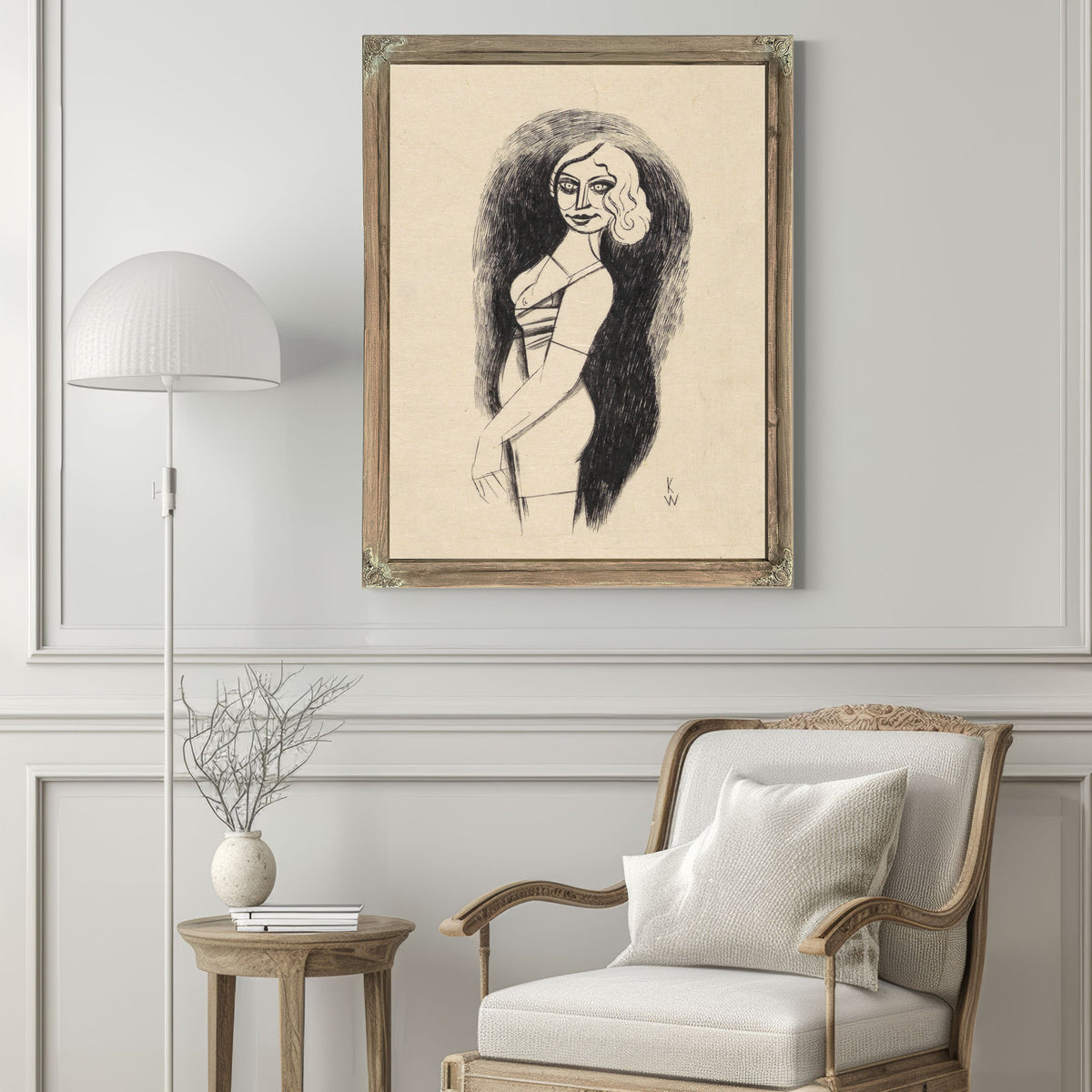 Untitled Frauenfigur Iii By Karl Wiener