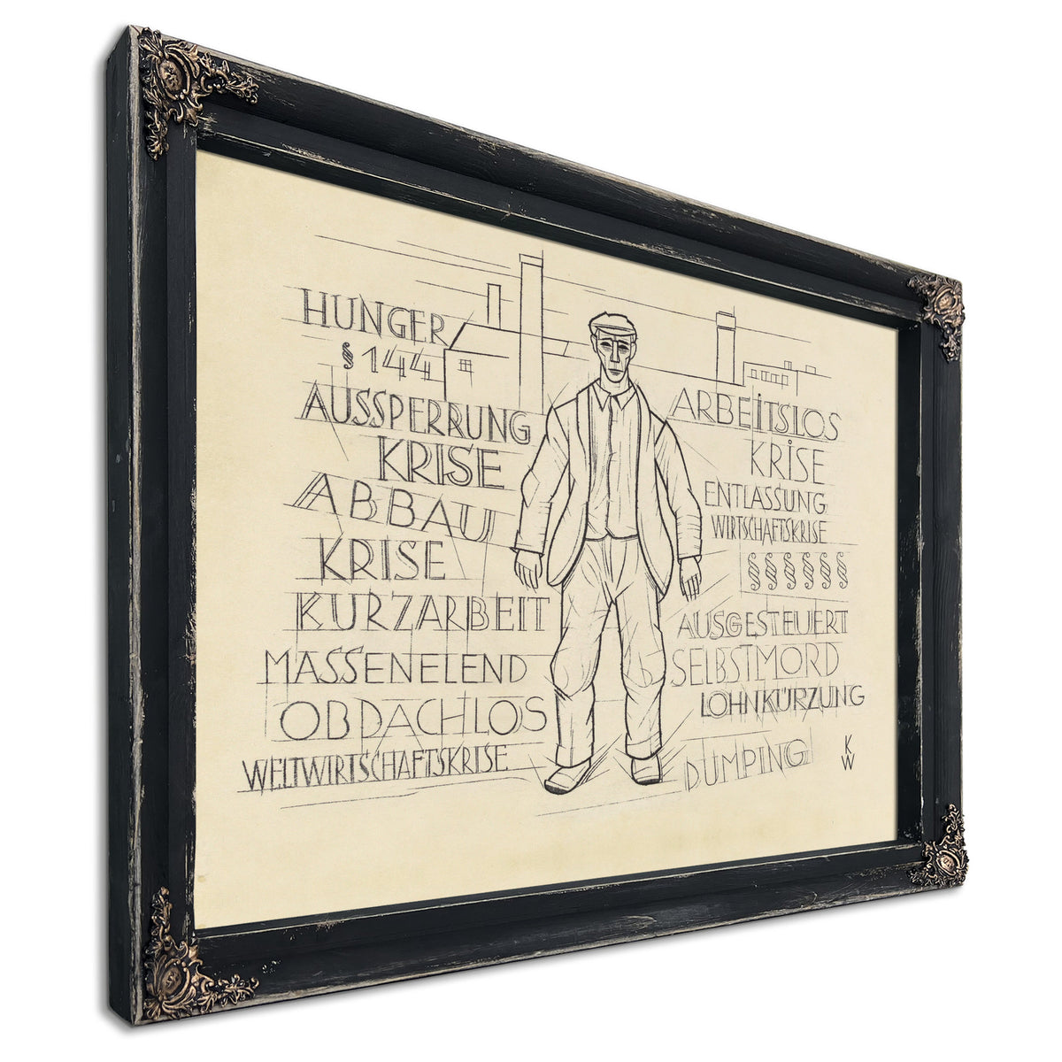 Ohne Titel Hunger Weltwirtschaftskrise By Karl Wiener