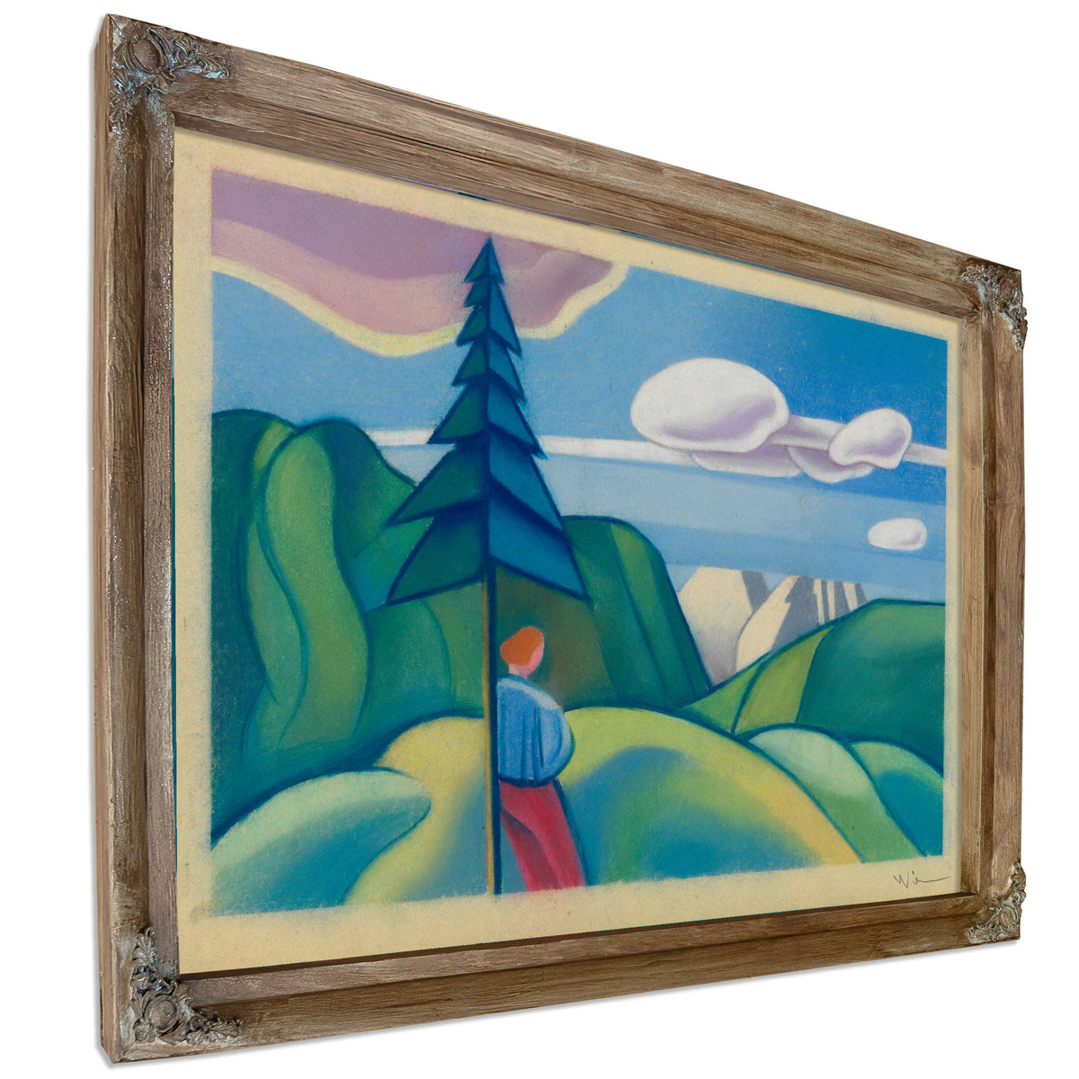 Ohne Titel Iv Around 1940 By Karl Wiener