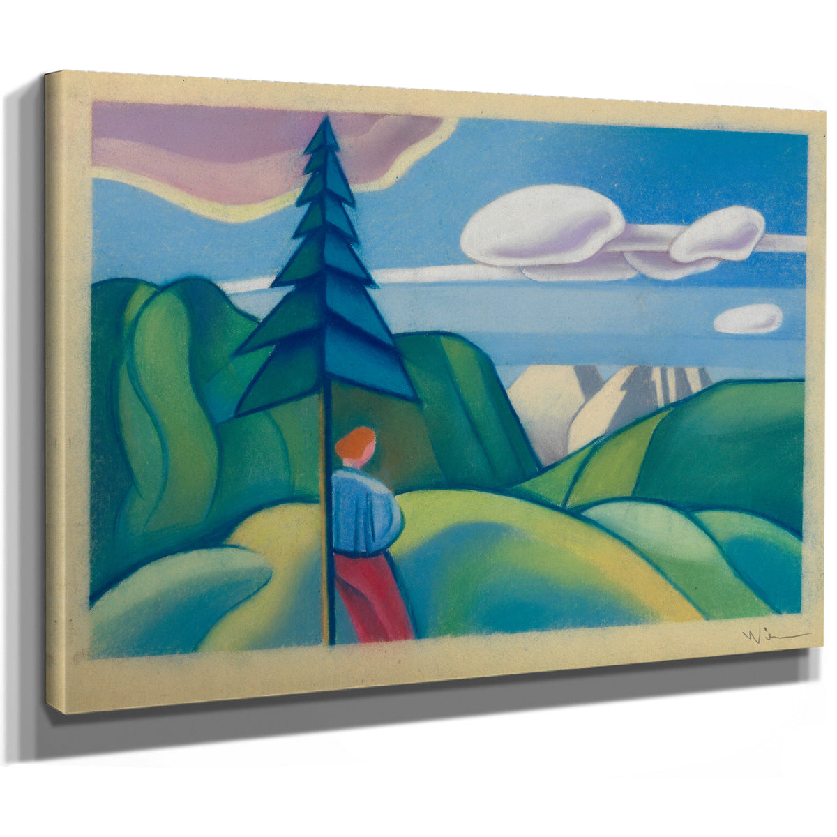 Ohne Titel Iv Around 1940 By Karl Wiener