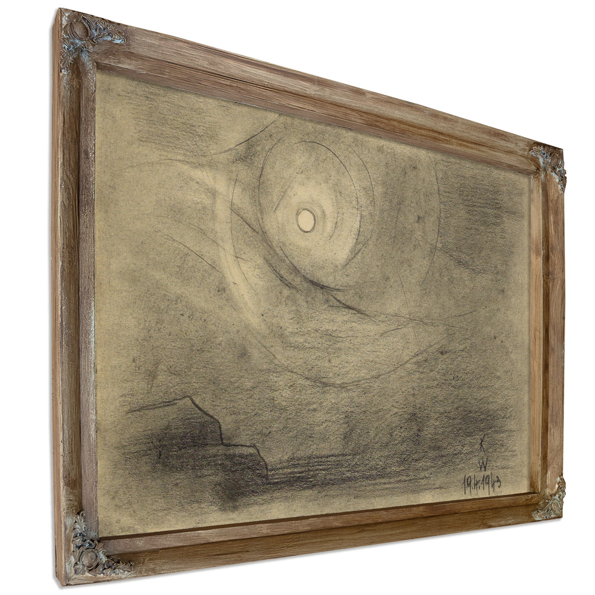 Ohne Titel Mond 1943 By Karl Wiener