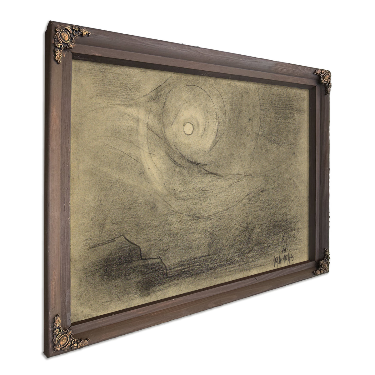 Ohne Titel Mond 1943 By Karl Wiener
