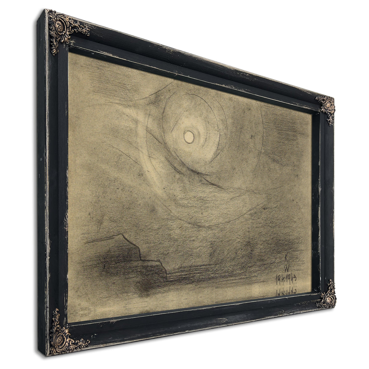 Ohne Titel Mond 1943 By Karl Wiener